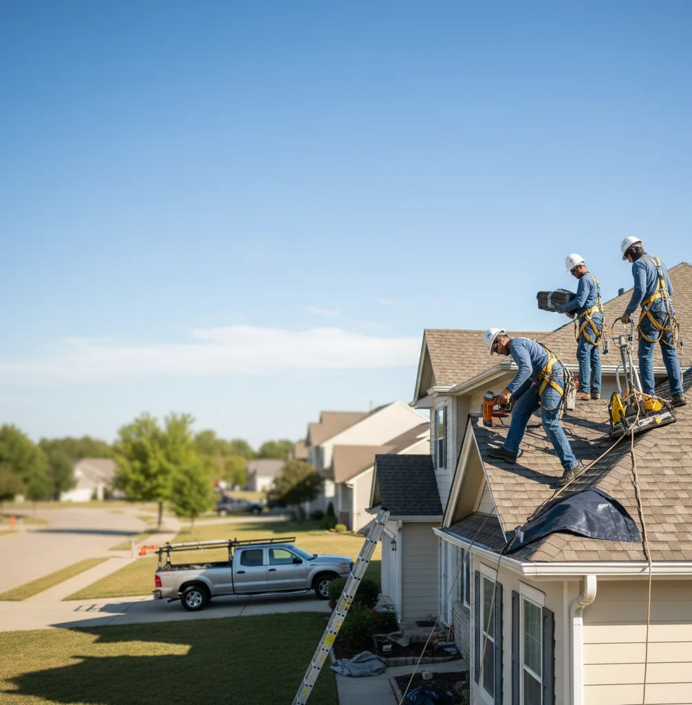 Roof Repair in Chandlersville